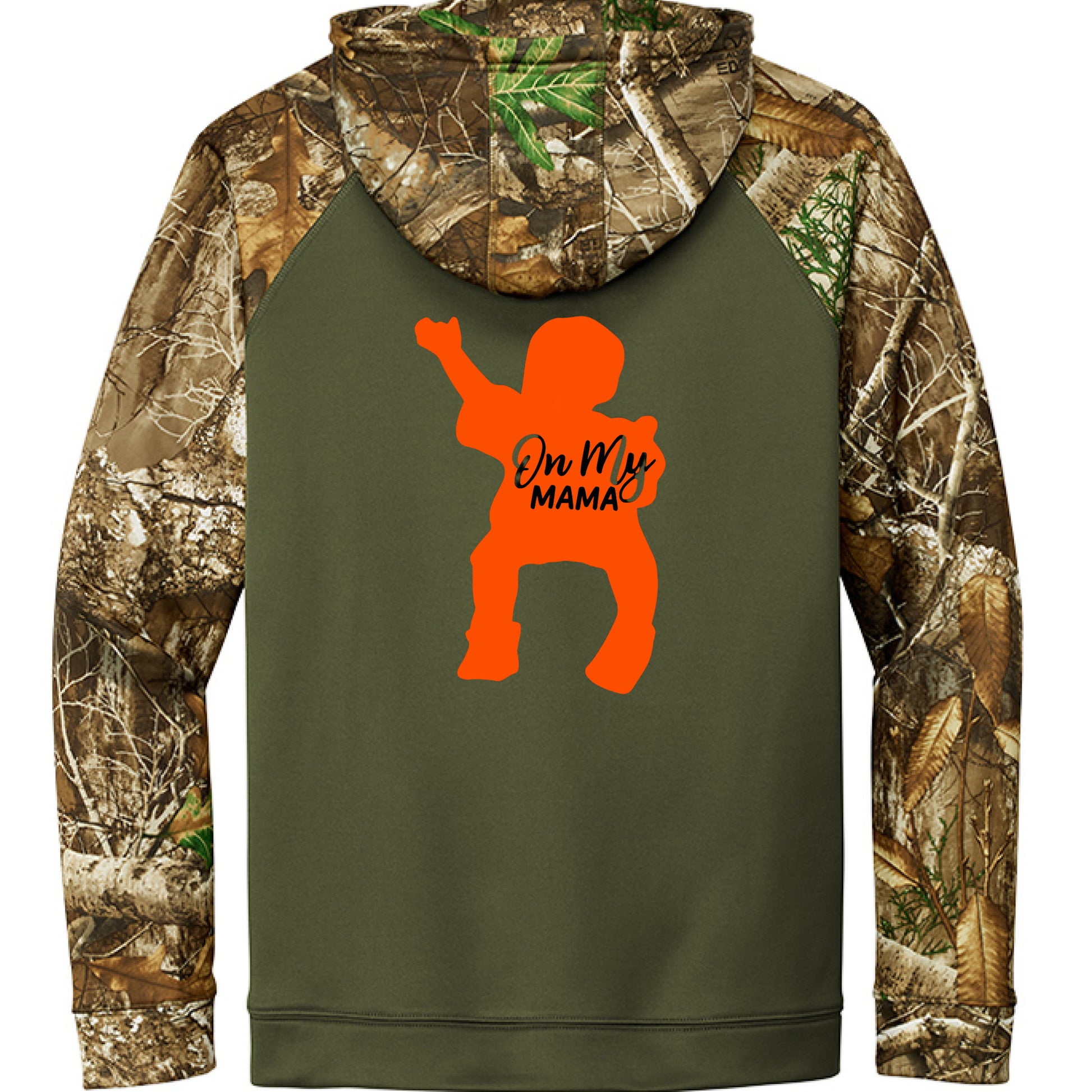 Olive Drab Green/ Realtree Edge - BACK