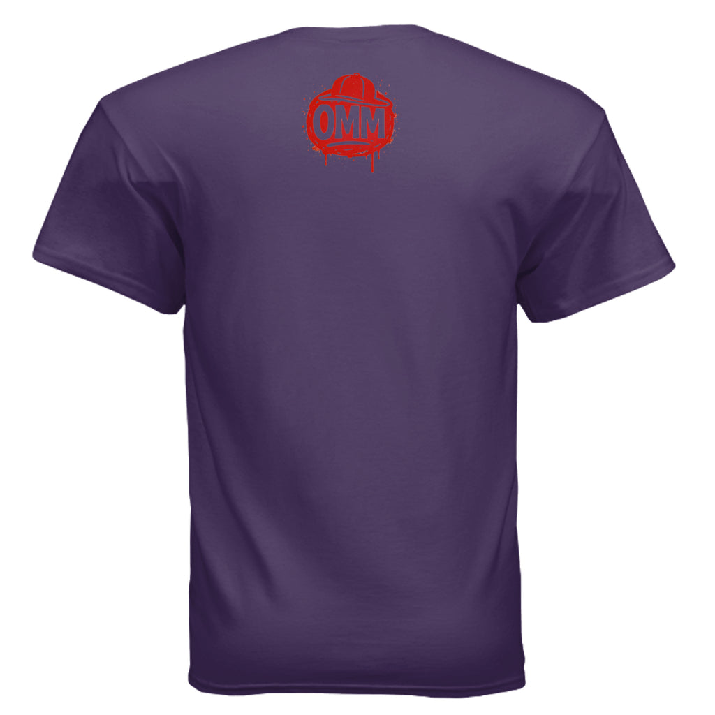 Fan Dark Purple - G500 - BACK
